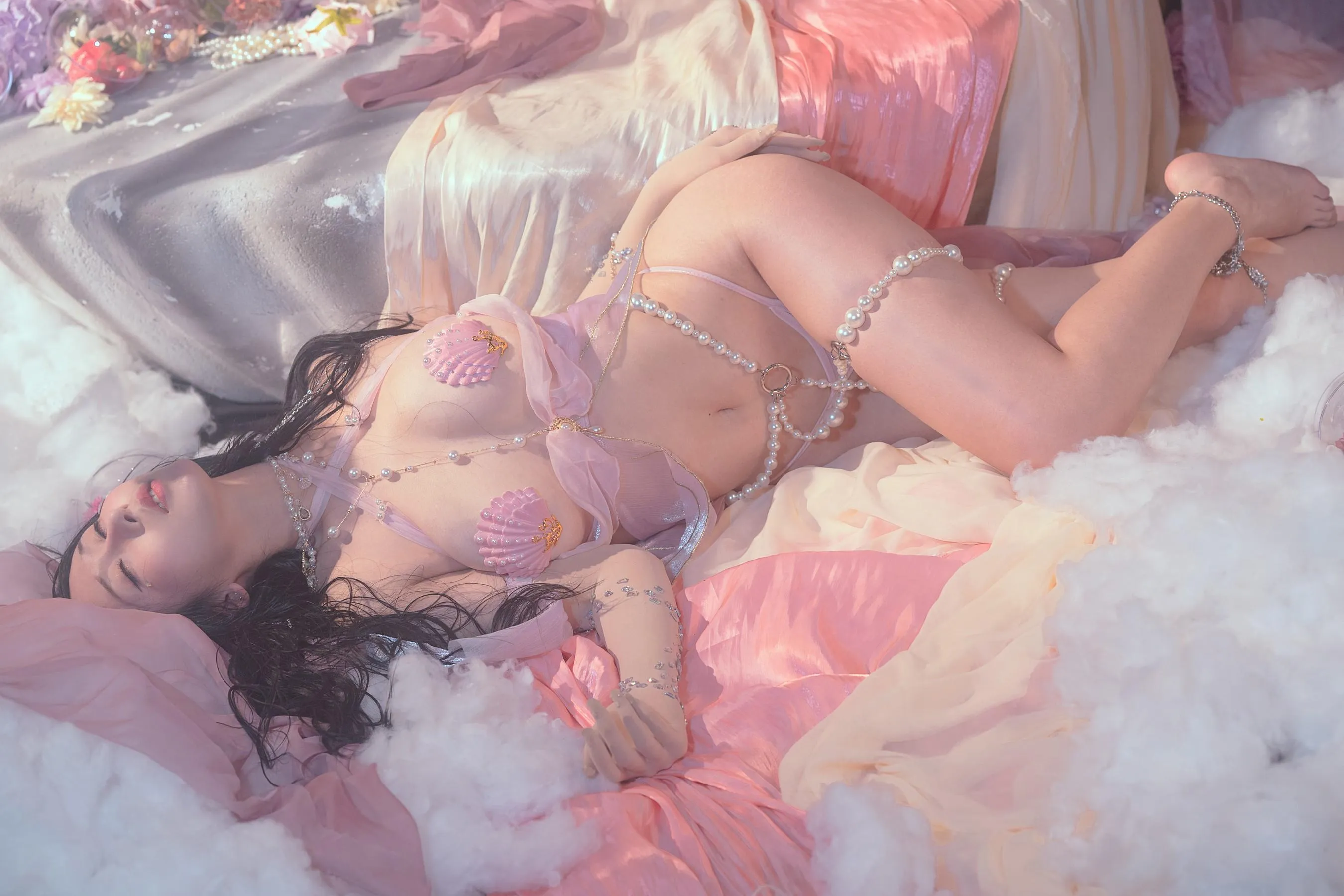 云溪溪 – NO.50 奶桃 海的女儿 [41P]插图4